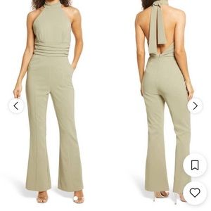 Lavish Alice Green Jumpsuit